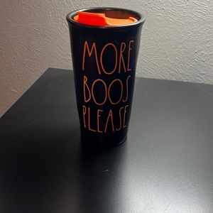 Rae Dunn Halloween Tumbler - More Boos Please